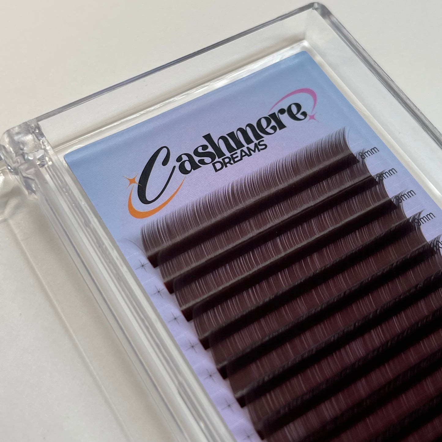 0.05 Dark Brown Cashmere Lash Trays (Mixed)